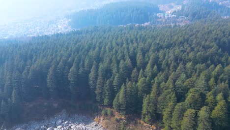 Luftaufnahme-Der-Stadt-Manali,-Himachal-Pradesh,-Indien