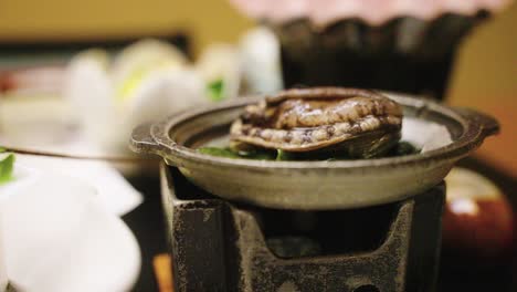 Japanese-Abalone,-Live-Seafood-on-Nabe-Pot-4k