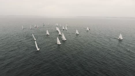 Sloop-sailboats-race-into-headwinds-on-Lake-Constance