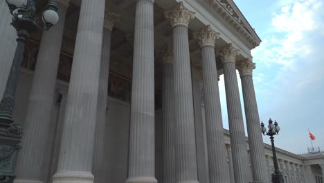 Pillars-Colonnade-of-Entrance-to-Austrian-Parliament