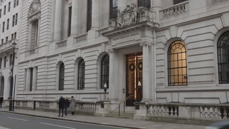 Facade-Of-Institution-Of-Civil-Engineers-Building-At-One-Great-George-Street,-Westminster,-London,-England