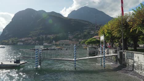 Ciudad-De-Menaggio-Cerca-Del-Lago-Como-En-Un-Día-Soleado-De-Otoño