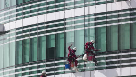 Window-cleaners-take-life-threatening-risks-to-clean-the-skyscrapers-of-JLT,-a-Dubai-community-predominantly-inhabited-by-expatriates