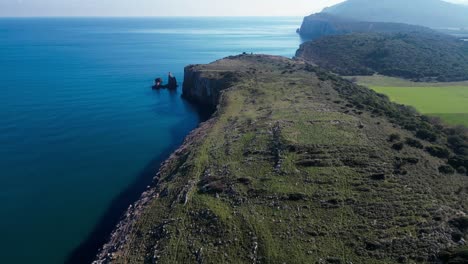 Península-De-Eubea:-Material-De-Archivo-Aéreo-De-La-Joya-Costera-De-Grecia