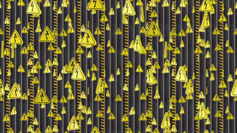 Warning-sign-electrical-loop-tile-background-rising