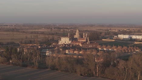 Certosa-Von-Pavia,-Ein-Kloster-Und-Ein-Komplex,-Aufgenommen-Mit-30-Fps