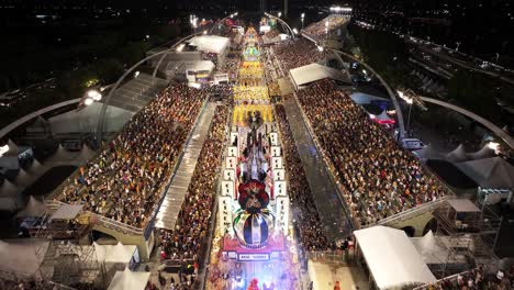 Karnevalsumzug-In-Sao-Paulo,-Brasilien