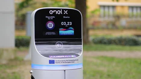Wallbox-and-electric-car-charger-of-Enex-company-delivering-green-electricity