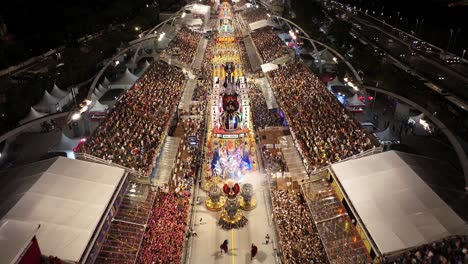 Karnevalsumzug-In-Sao-Paulo,-Brasilien