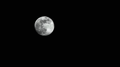 Zeitraffer-Vollmond-Geht-Im-Dunklen-Naturhimmel-Auf-Nacht