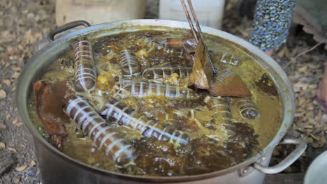 Pastel-De-Arroz-Tradicional-Vietnamita,-Llamado-Banh-Tet