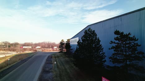 Side-view-of-Eaton-Steel-Corporation-warehouse.-Aerial