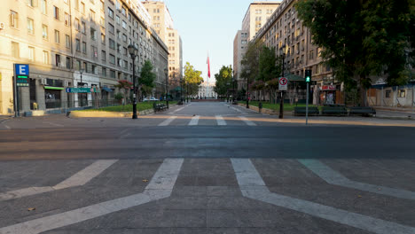 Luftaufnahme-Von-Santiago-De-Chile-La-Moneda-Auf-Reisen