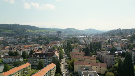 Luftaufnahme-Der-Stadt-St.-Gallen-In-Der-Schweiz