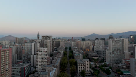 Luftaufnahme-Von-Santiago-De-Chile-La-Moneda-Auf-Reisen