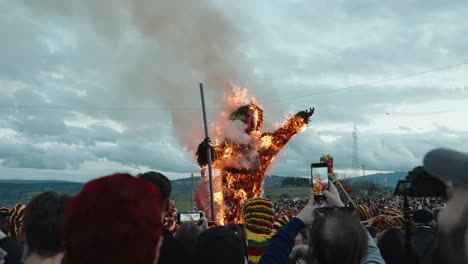 Crowd-at-the-Effigy-Blaze--at-Podence-Carnival