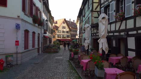 La-Petite-France,-También-Conocida-Como-El-Barrio-De-Los-Curtidores,-Es-La-Parte-Suroeste-De-La-Grande-Ile-De-Estrasburgo