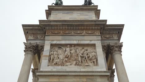 Carved-Bas-Relief-of-Porta-Sempione-Arch