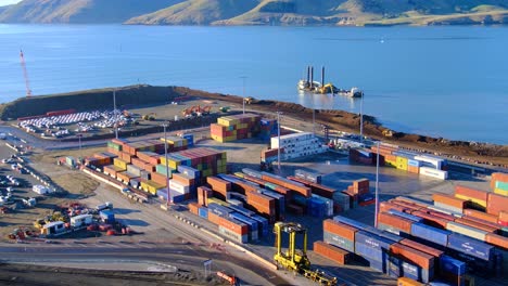 view-overlooking-the-container-port-at-Lyttelton-Harbour