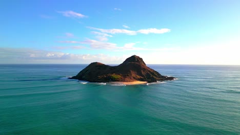 Mokulua-Insel-Vor-Der-Luvküste-Von-Oahu-In-Hawaii,-USA