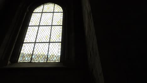 Medieval-Window-in-Old-Church