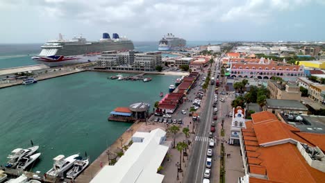 aerial-pullout-of-port-area-in-oranjestad-aruba