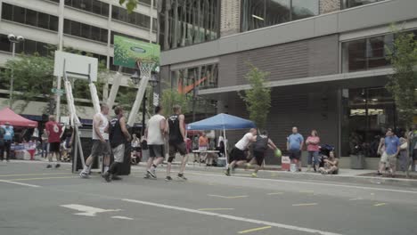 Hoopfest-2018-–-Basketballspiel-Der-Männer,-Action-Aufnahmen