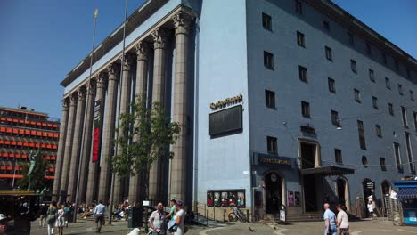 Stockholm-Concert-Hall-seen-from-the-corner-of-the-town-square-Hötorget