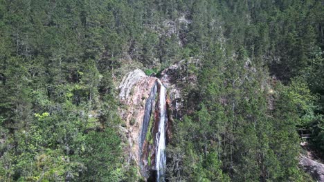 Salto-de-Aguas-Blancas-waterfall-in-Juan-Bautista-Perez-Rancier-National-Park,-Constanza,-Dominican-Republic