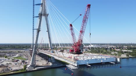 Gordie-Howe-international-bridge-under-construction-connecting-US-and-Canada