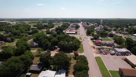 Dies-Ist-Ein-Luftbildvideo-Der-Stadt-Marietta-In-Oklahoma