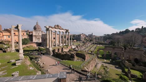 Timelapse-De-Los-Foros-Imperiales-En-Roma