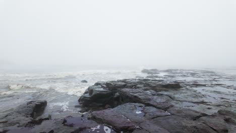 Very-mist-and-foggy-scene-on-the-coast-of-the-UK