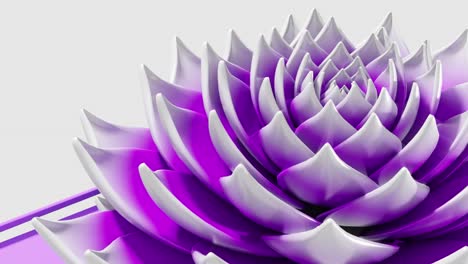 Digitale-Kunstanimation-Der-Öffnung-Einer-Violetten-Lotusblüte-In-Einer-3D-Loop-Darstellung