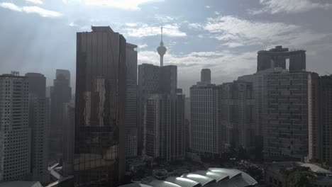 Turm-Wolkenkratzer-Stadtzentrum-Von-Kuala-Lumpur