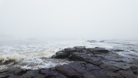 Very-mist-and-foggy-scene-on-the-coast-of-the-UK