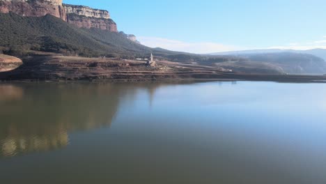 El-Pantano-De-Sau-Se-Queda-Sin-Agua-Por-Los-Problemas-De-Extrema-Sequedad-Y-Falta-De-Lluvias