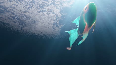 Ein-Mystischer-Unterwassertanzfisch