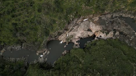 Serene-Varosa-River-Curves,-Lamego,-Portugal---aerial