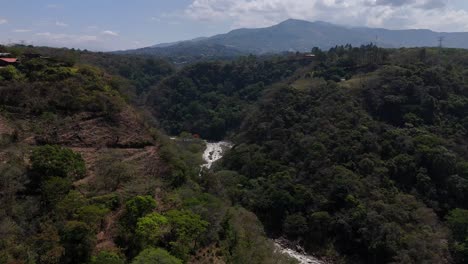 Aerial-drone-tropical-forest-river-Costa-Rica