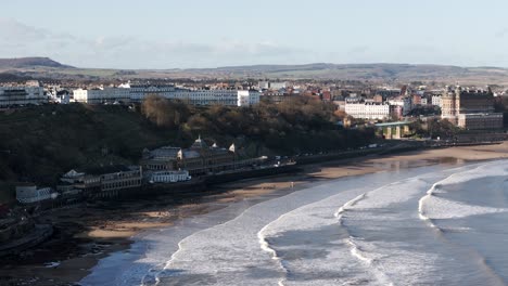 Imágenes-Aéreas-Del-Spa-Scarborough-En-Yorkshire-Del-Norte.