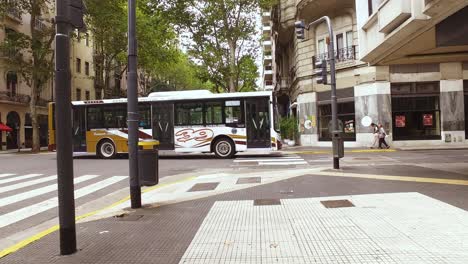 Walking-on-Street-Sidewalk-in-Buenos-Aires-Argentina