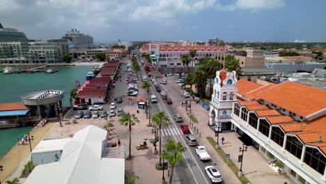 aerial-of-oranjestad-port-area-in-aruba