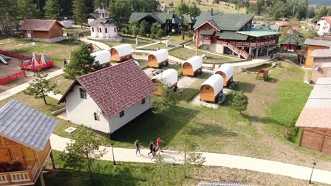 El-Paso-Village,-Zlatibor-Mountain,-Serbia