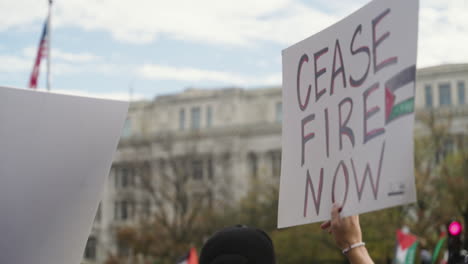 A-Sign-that-Says-"Ceasefire-Now"-Held-High-at-a-Pro-Palestine-Protest