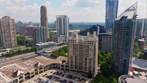 Skyline-Der-Stadt-Atlanta-An-Einem-Sonnigen-Tag