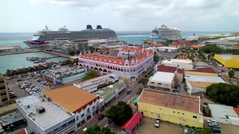 Luftumlaufbahnhafen-In-Oranjestad,-Aruba