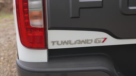 Tunland-G7,-Foton,-Recoger,-Fuera-Del-Camino,-Luces