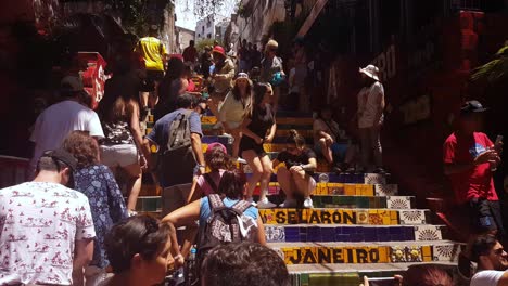 Escadaria-Celaron,-Rio-de-Janeiro,-Brazil