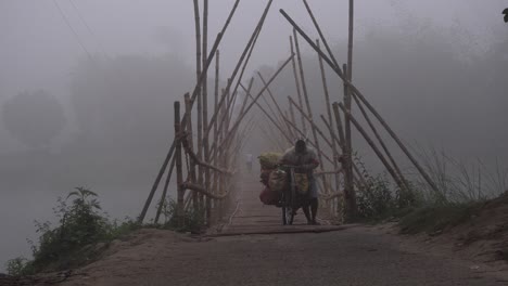 Early-morning-fogg-village-scene